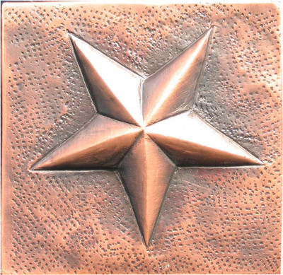 Медная плитка OQ-97