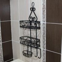 Кованые полки для ванной комнаты