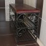 Кованая обувница в прихожую EF-6 - фото 3