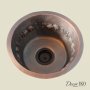Мойка для кухни (медная, круглая) Koozee CW-22 - фото 2