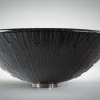 Круглая раковина из стекла RGS-070 - фото 4