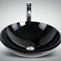 Круглая раковина из стекла RGS-071 - фото 3