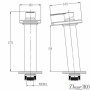 Смеситель для раковины с LED подсветкой LF-10h - фото 3