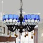 Потолочная люстра в стиле Тиффани CL-F1640 - фото 3