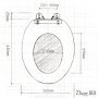 Крышка для унитаза синяя TS-121008 - фото 5