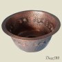 Медная мойка для кухни (круглая) Koozee CW-21 - фото 3