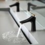 Смеситель для раковины FB-62 однорычажный, черный