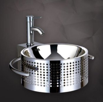 Подвесная раковина из нержавеющей стали STM-2