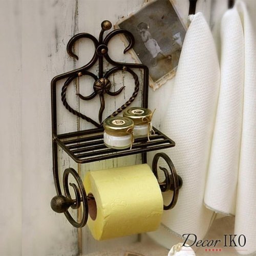 Кованый держатель для туалетной бумаги DF-4