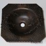 Встраиваемая раковина из бронзы BS-037-AG - фото 5