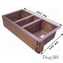 Тройная мойка из меди с фартуком KT-442310-3 - фото 3
