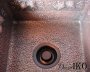 Медная мойка для кухни (квадратная) Koozee CW-25 - фото 8