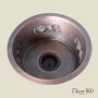 Медная мойка для кухни (круглая) Koozee CW-15 - фото 2