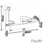 Гигиенический душ TSH-11 со смесителем, хром - фото 4