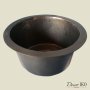 Медная мойка для кухни (круглая) Koozee CW-7 - фото 4