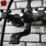 Смеситель для ванны с душем FSH-53 черный - фото 4