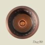 Медная мойка для кухни (круглая) Koozee CW-35 - фото 4