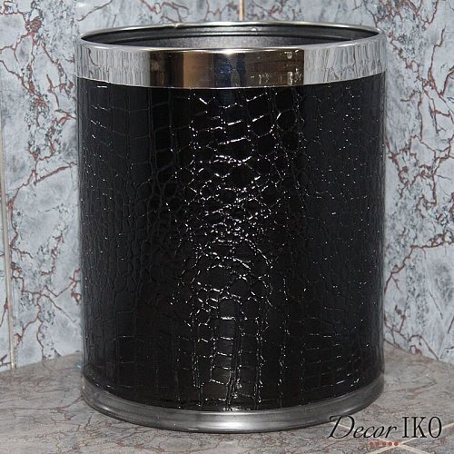 Кожаное мусорное ведро LBS-27, 10 л