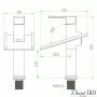 Смеситель для раковины с LED подсветкой LF-69 - фото 4
