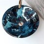 Круглая раковина из стекла RGS-116 - фото 3