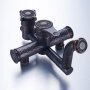 Душевая стойка WD-5 со смесителем, черная - фото 2