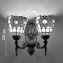 Бра в стиле Тиффани двойной VinWL-107 - фото 2
