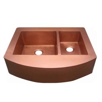 Медная мойка с фартуком для кухни KD-35299/7