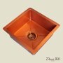 Медная мойка для кухни (квадратная) Koozee CW-30 - фото 3
