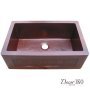 Медная мойка для кухни с фартуком KS-33208 - фото 2