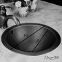Бронзовая раковина для ванной врезная BS-Z80413 - фото 7