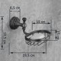 Мыльница для ванной комнаты DM-8 - фото 4