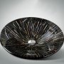 Круглая раковина из стекла RGS-070 - фото 5