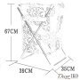 Корзина для белья в ванную комнату BBS-15 - фото 4
