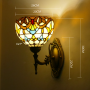 Бра в стиле Тиффани VinWL-089 - фото 4