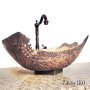 Раковина из бронзы BS-009-AG