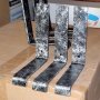 Кованый кронштейн для полок FBS-10 состаренное серебро 18 х 18 см - фото 8