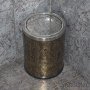 Кожаное ведро для мусора с крышкой LBS-28, 10 л - фото 2