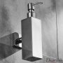 Дозатор для жидкого мыла настенный DIS-1001, хром - фото 2