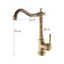 Бронзовый смеситель для кухни FA-271 - фото 2