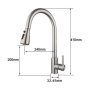 Хромированный смеситель для кухни MSK121 - фото 2