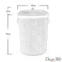 Корзина для белья в ванную комнату BBS-04 - фото 4
