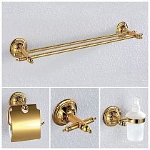 Classic Gold аксессуары для ванной комнаты