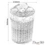 Корзина для белья в ванную комнату BBS-21 - фото 4
