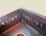 Медная мойка для кухни (квадратная) Koozee CW-23 - фото 5