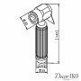 Гигиенический душ медь TSH-103 - фото 4