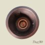 Медная мойка для кухни (круглая) Koozee CW-13 - фото 5