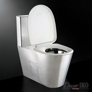 Унитаз из нержавеющей стали STT-210S-W