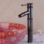 Смеситель для раковины CF-055 с каскадным изливом, медный - фото 3