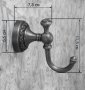 Крючок для ванной комнаты DM-2 - фото 5