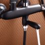 Душевая стойка WD-850 с термостатом, черная - фото 3